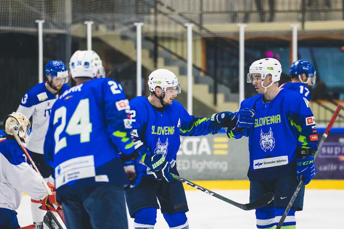 slovenska hokejska reprezentanca : Italija, pripravljalna tekma | Foto: Grega Valančič/Sportida