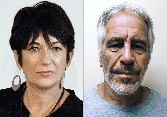 Ghislaine Maxwell in Jeffrey Epstein | Foto: Profimedia