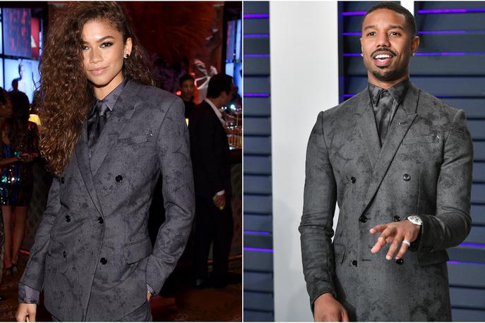 Michael B. Jordan, Zendaya | Kdo jo je nosil bolje? Michael B. Jordan pravi, da Zendaya. | Foto Getty Images