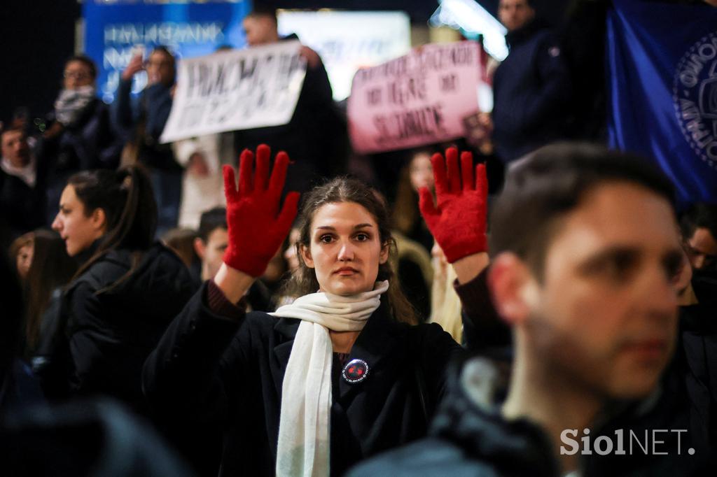 Srbija protest