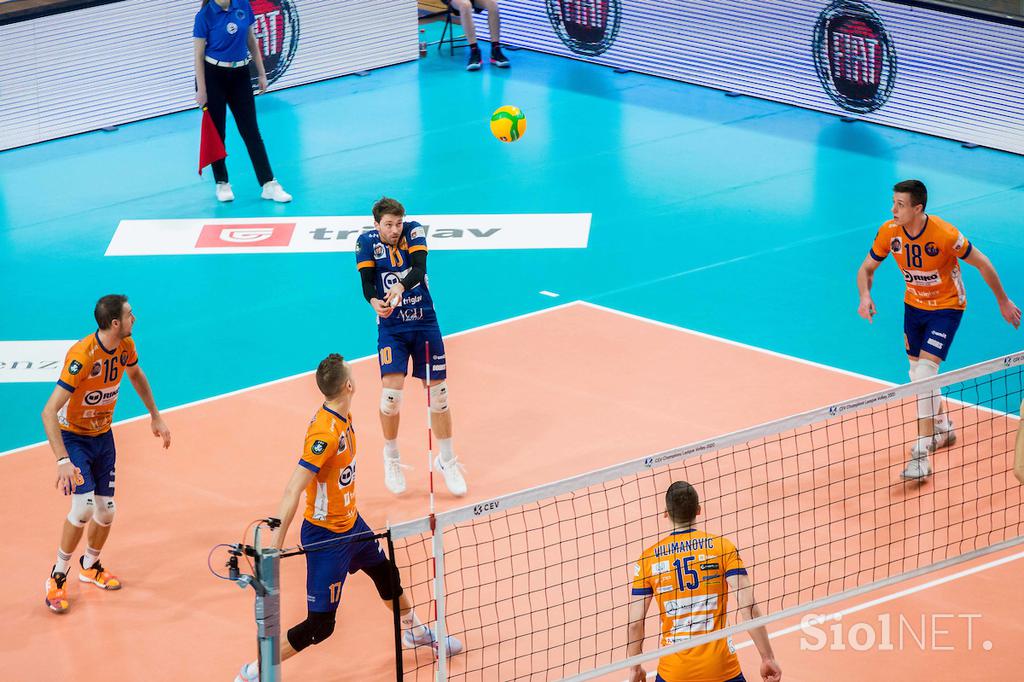 ACH Volley Ljubljana : Berlin Recycling Volleys