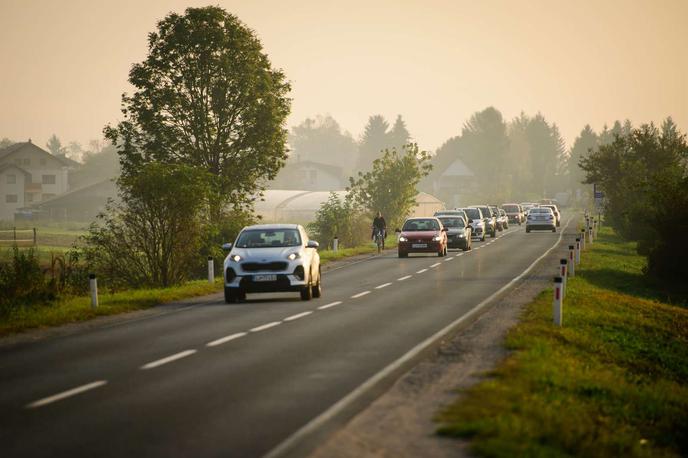 Šmartinska cesta v Ljubljani | Pogodbena vrednost del, ki jih izvaja podjetje Komunalne gradnje, je 3,45 milijona evrov. | Foto STA