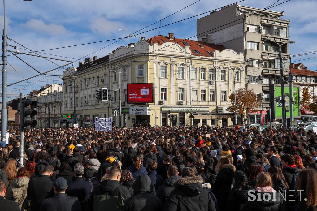 protesti, Beograd, študenti