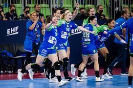 EHF Euro22: Slovenija - Hrvaška