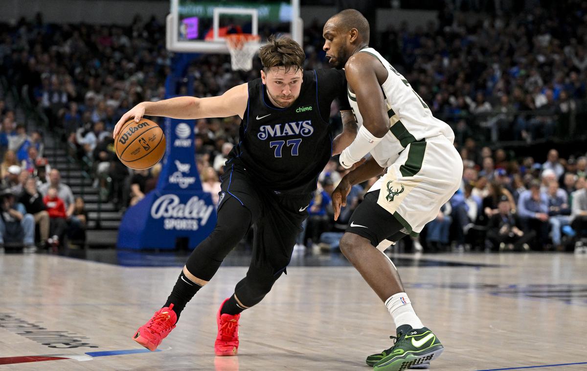 Luka Dončić Dallas Mavericks | Dallas je moral priznati premoč Milwaukeeju. | Foto Reuters