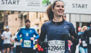 Volivke in volivci v Ljubljani kljub maratonu neovirano do volišč #video