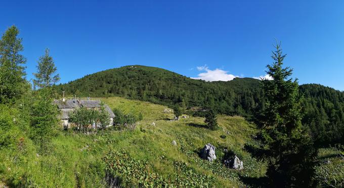 Planina Rzenik. Desno je Konj, levo pa Rzenik. | Foto: Matej Podgoršek