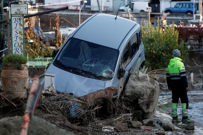 Ischia, zemeljski plaz | Foto: Reuters