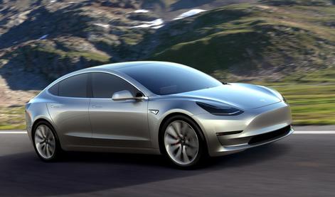 Tesla Motors zagnal serijsko proizvodnjo modela 3