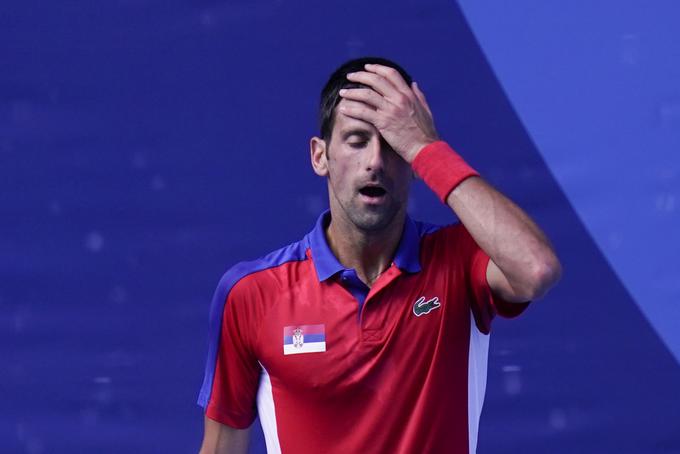 Novak Đoković ima za seboj izjemno sezono, a nikakor se mu ni izšlo na OI v Tokiu, ko je ostal celo brez medalje. | Foto: Guliverimage/Vladimir Fedorenko