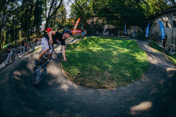 Mahkovec pravi, da so kolopark kot del treninga uporabili tudi slovenski smučarji. | Foto: Kolesarsko društvo Rajd