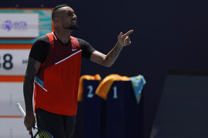 Nick Kyrgios | Teniški igralec Nick Kyrgios trdi, da je bil na turnirju v Stuttgartu tarča rasističnih opazk. | Foto Reuters