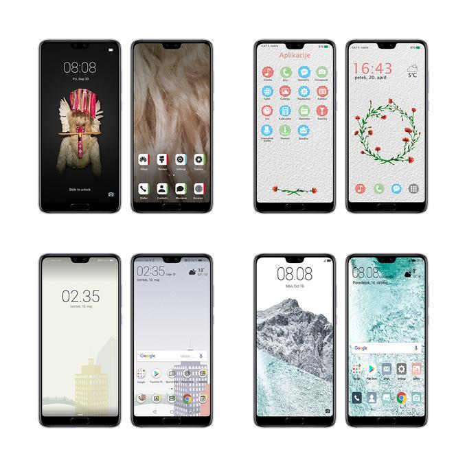 Huawei, slovenske teme, Slovenija, uporabniški vmesnik | Foto: 