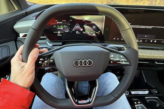 Audi Q6 A6 | Po prodajnih številkah je bil Audi lani najuspešnejša premijska znamka v Sloveniji, kjer so se zavihteli tudi med deset najuspešnejših znamk skupno. | Foto Gregor Pavšič