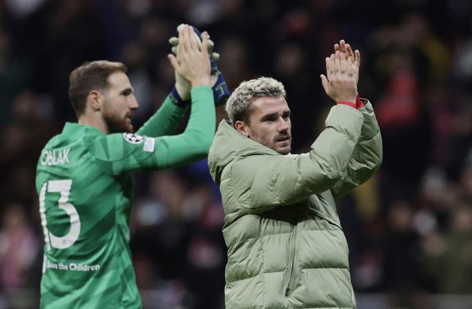 Jan Oblak ni v ligi prvakov še nikoli zmagal s tako prepričljivo razliko, kot je v Atletico v torek odpravil Celtic. | Foto: Reuters