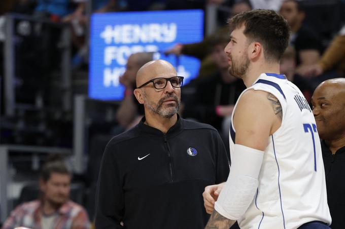 Jason Kidd pogreša Luko Dončić vse od konca decembra. | Foto: Reuters