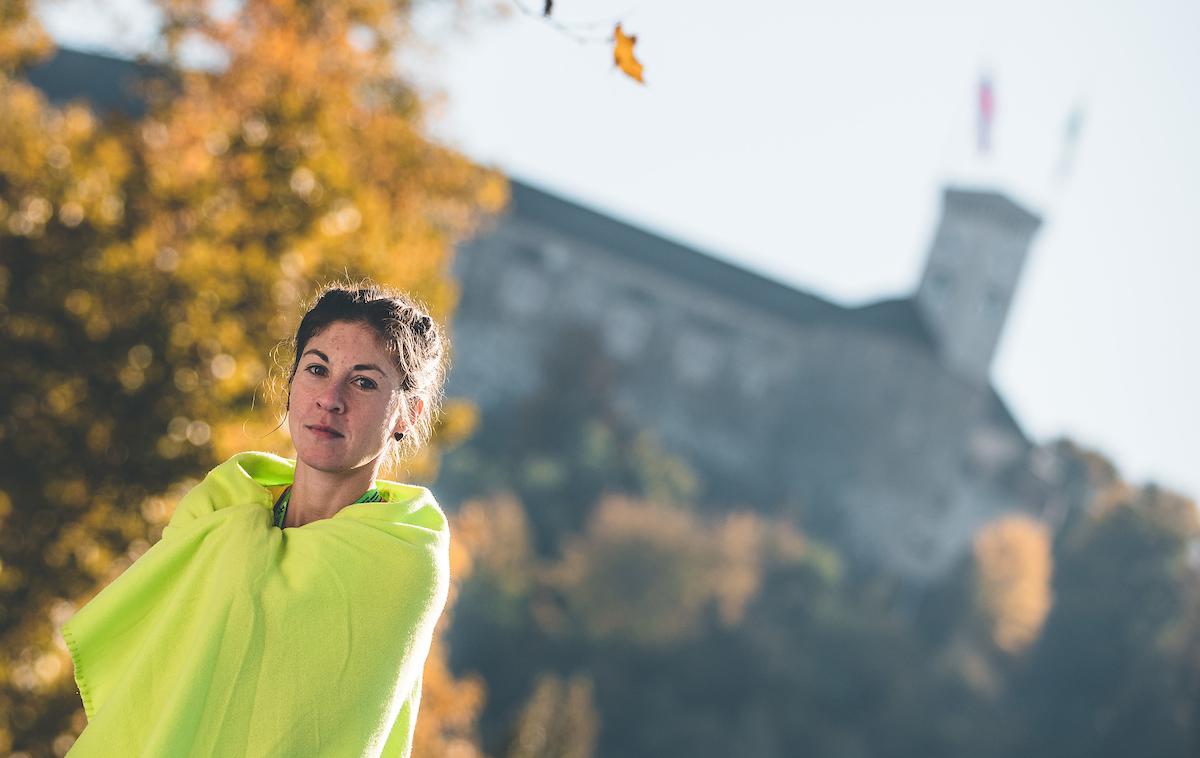 Neja Kršinar 25. Ljubljanski maraton | Neja Kršinar je osvojila 24. mesto. | Foto Grega Valančič/Sportida