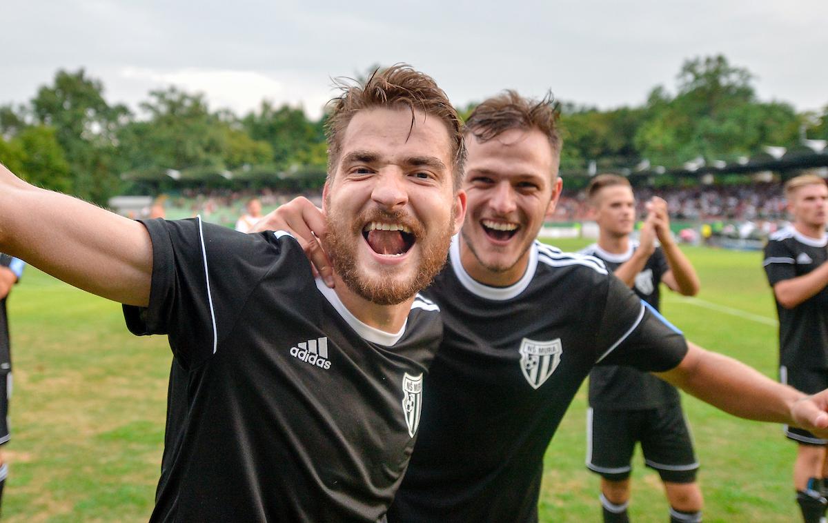 Mura Domžale PLTS | Nogometaši Mure so poskrbeli za veliko presenečenje v Fazaneriji. | Foto Mario Horvat/Sportida