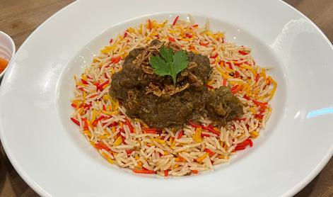 Recept: tribarvni riž s praženo zelenjavo