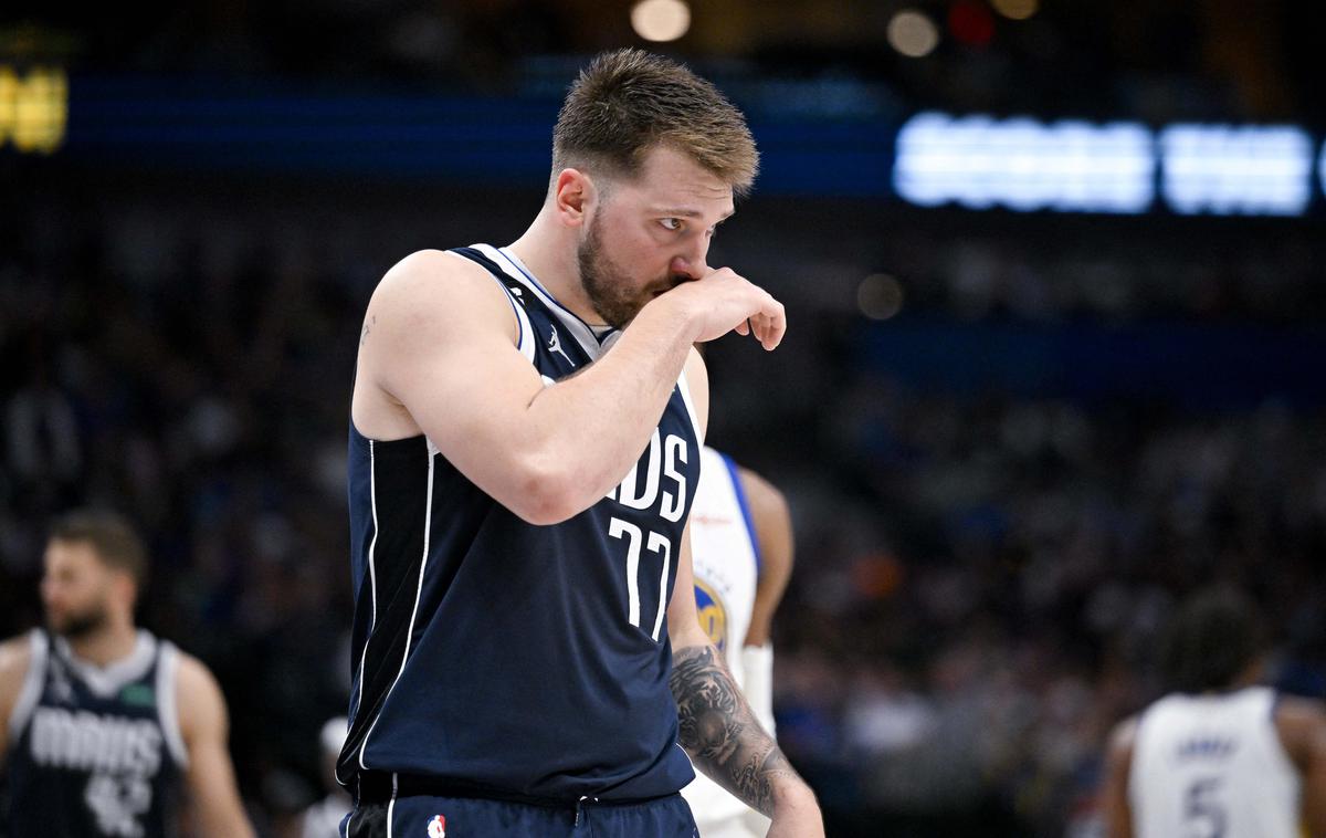 Luka Dončić Dallas Mavericks | Luka Dončić je sezono končal po rednem delu in ni dočakal končnice. | Foto Reuters