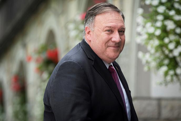 Mike Pompeo | Pompeo se sicer trenutno mudi v Dohi, kjer so se začela zgodovinska pogajanja med vlado v Kabulu in talibani. | Foto Reuters