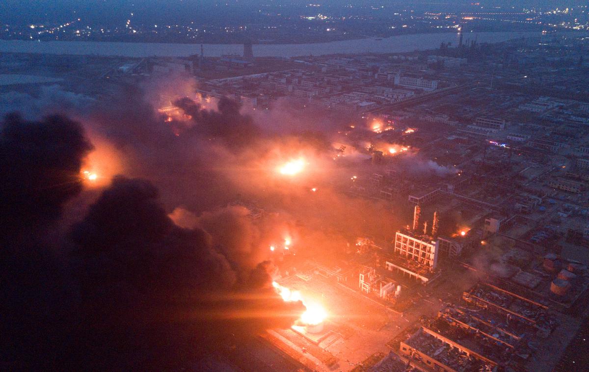 Eksplozija na Kitajskem | Foto Reuters