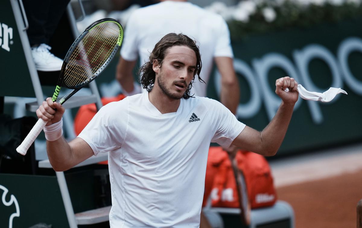 Stefanos Cicicpas | Stefanos Cicipas je zanesljivo napredoval v četrtfinale. | Foto Guliverimage