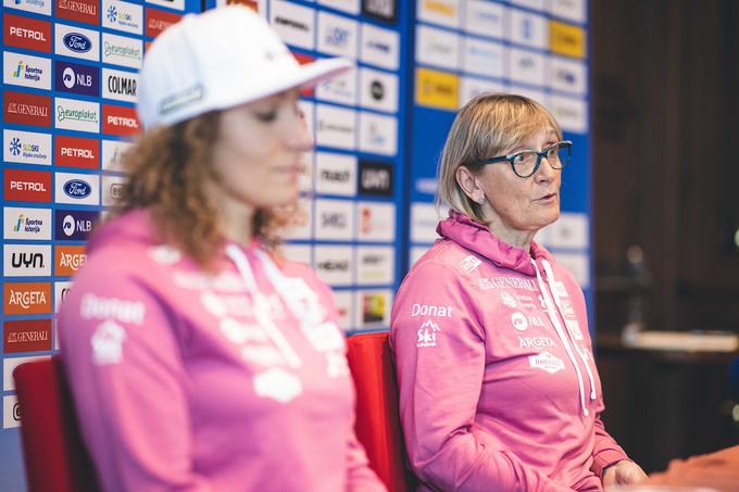 Darja Črnko je po odhodu Stefana Abplanalpa znova prevzela trenersko vlogo, pri kateri ji pomaga tudi Marko Vukičević. | Foto: Grega Valančič/Sportida