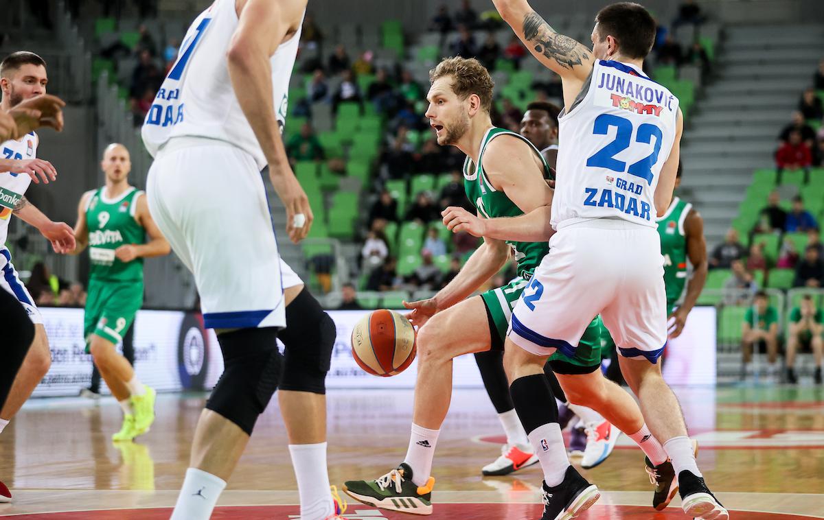 Olimpija - Zadar | Novi koronavirus je ustavil tudi košarkarje Zadra. | Foto Vid Ponikvar