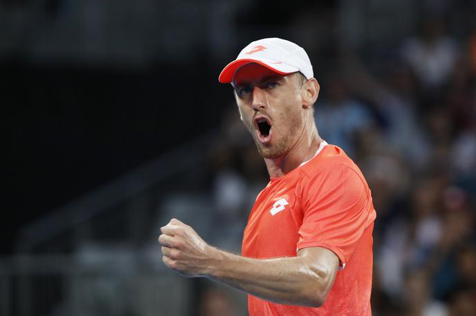 John Millman | John Millman je brez težav odpravil Damirja Džumhurja. | Foto Reuters