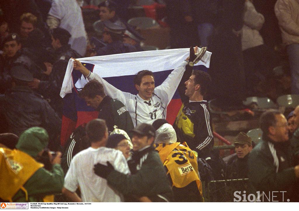 Romunija Slovenija 2001 Bukarešta