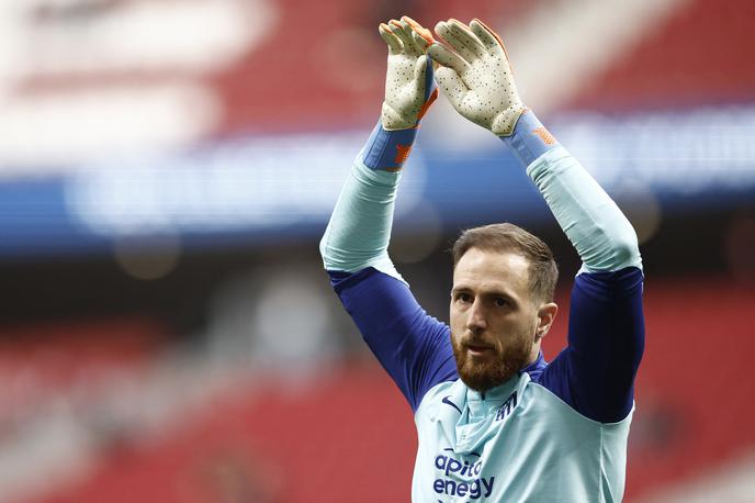 Jan Oblak Atletico Madrid | Jan Oblak je končal brez prejetega zadetka in z novimi tremi točkami. | Foto Reuters