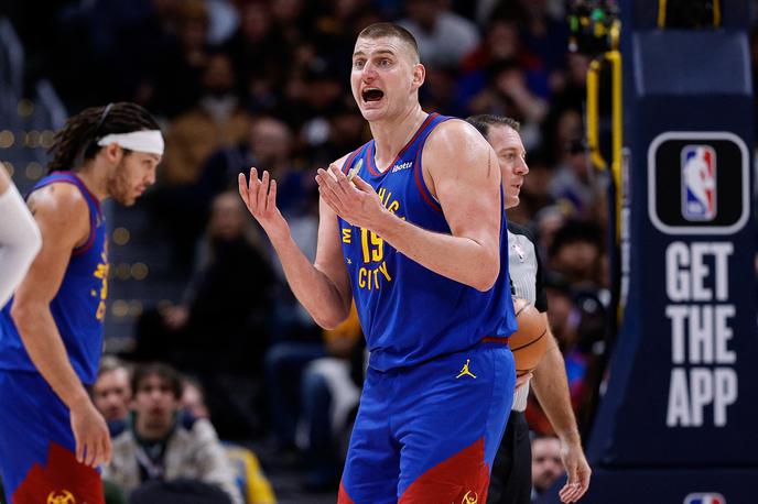 Denver Nuggets Nikola Jokić | Nikola Jokić je k zmagi Denverja prispeval 12. trojni dvojček sezone. | Foto Reuters