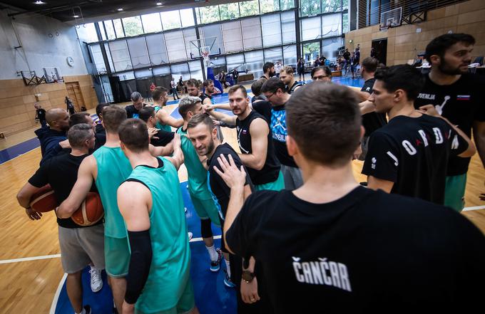 Slovenija trening Belgija | Foto: Vid Ponikvar