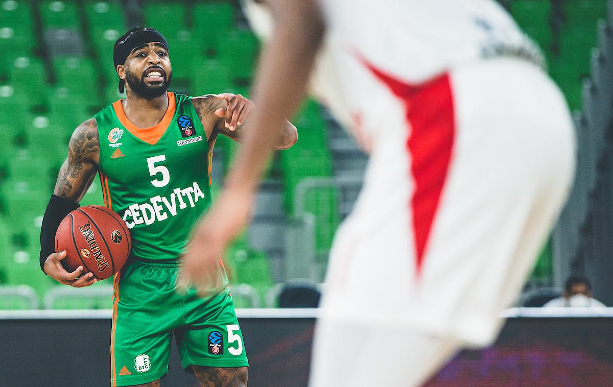 Cedevita Olimpija : JL Bourg, EuroCup, Marcus Keene | Marcus Keene bo kariero nadaljeval pri Vareseju. | Foto Grega Valančič/Sportida