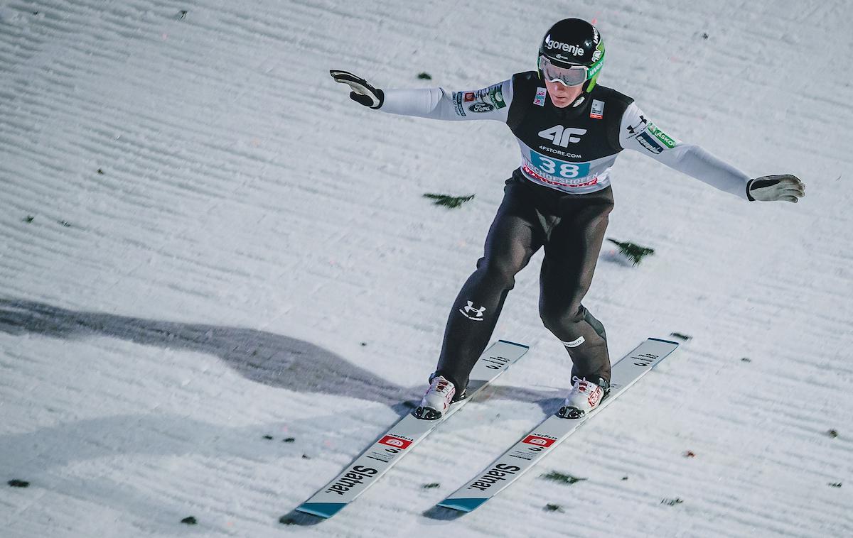 Cene Prevc | Cene Prevc je s svojimi odličnimi skoki v petkovih kvalifikacijah in na sobotni ekipni tekmi napovedal nadvse zanimivo nedeljo. | Foto Sportida