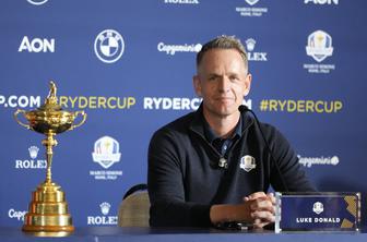 Luke Donald izbral Evropejce za Ryderjev pokal