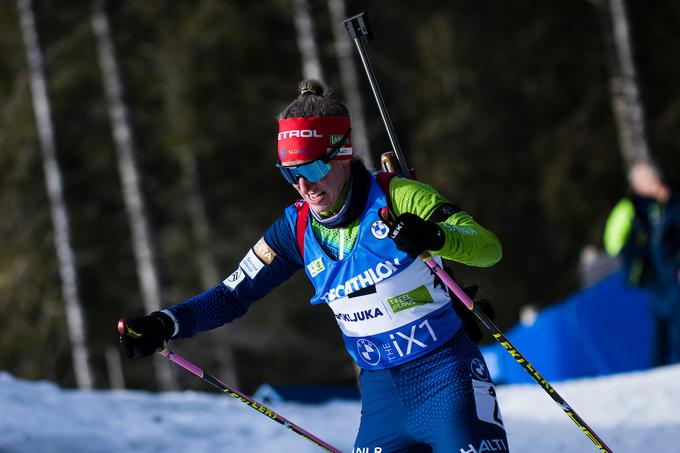 Polona Klemenčič je na koncu zasedla 70. mesto. | Foto: Grega Valančič/Sportida