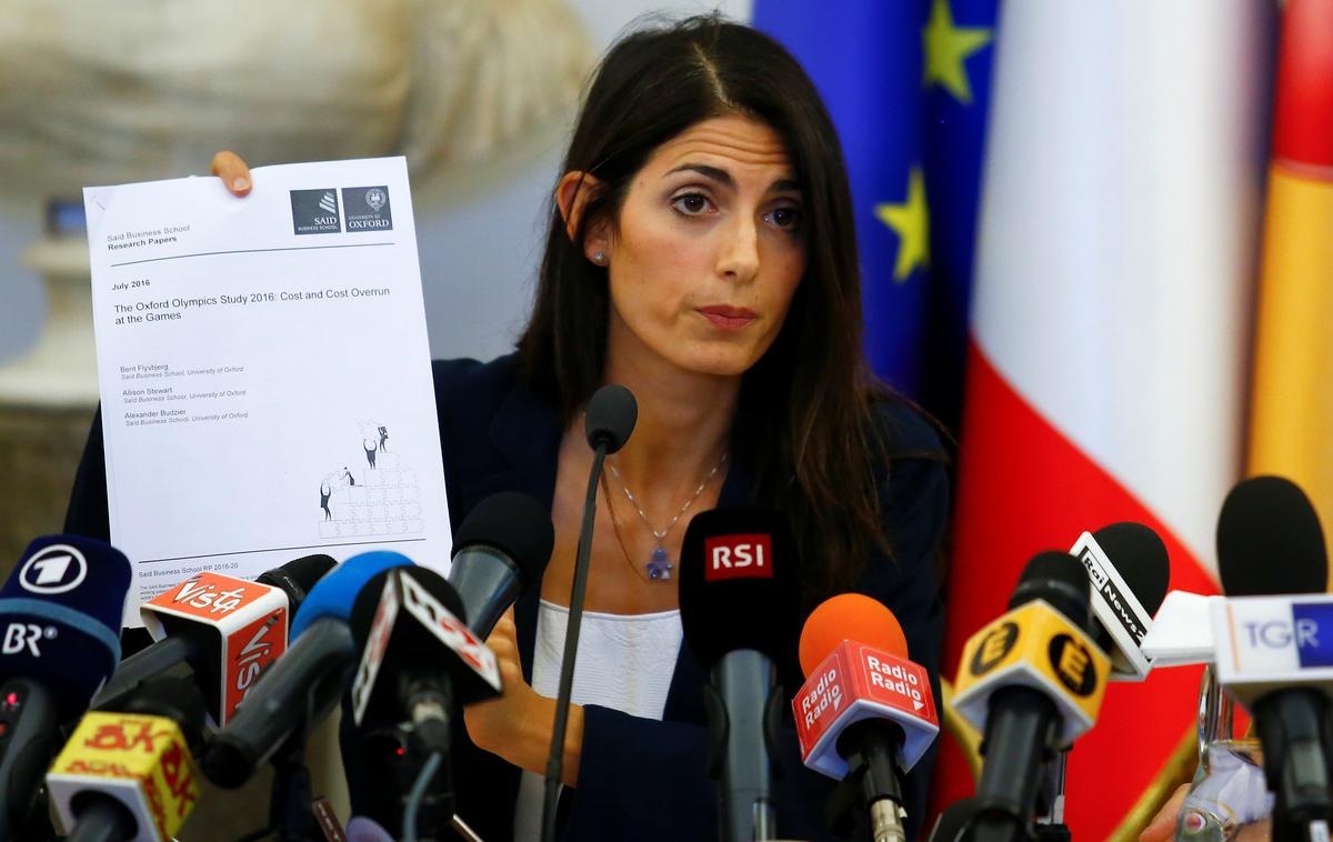 Virginia Raggi | Foto Reuters