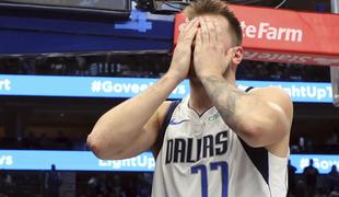 Luka Dončić zaradi poškodbe brez tekme proti LA Clippers