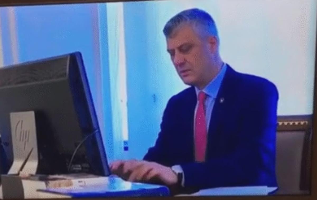 Hashim Thaci, Kosovo | Foto Twitter