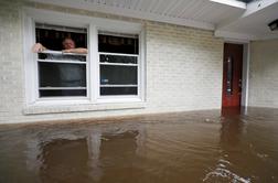 Orkan Florence: v treh dneh padlo skoraj meter dežja #video