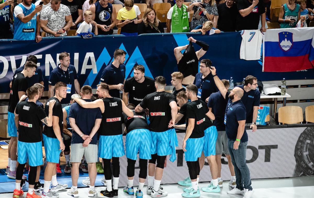 Slovenija Hrvaška Košarka | Luka Dončić z druščino bo prvo tekmo na letošnjem EuroBasketu odigral v četrtek proti Litvi. | Foto Blaž Weindorfer/Sportida