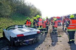 Ponovno razbiti lamborghini, tokrat ga je "uničila" 27-letna Nemka