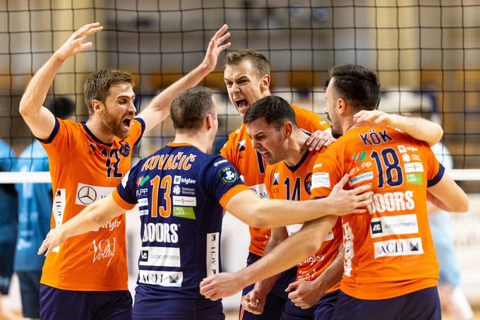 1. DOL: ACH Volley - Calcit Volley | Foto: Matic Klanšek Velej/Sportida