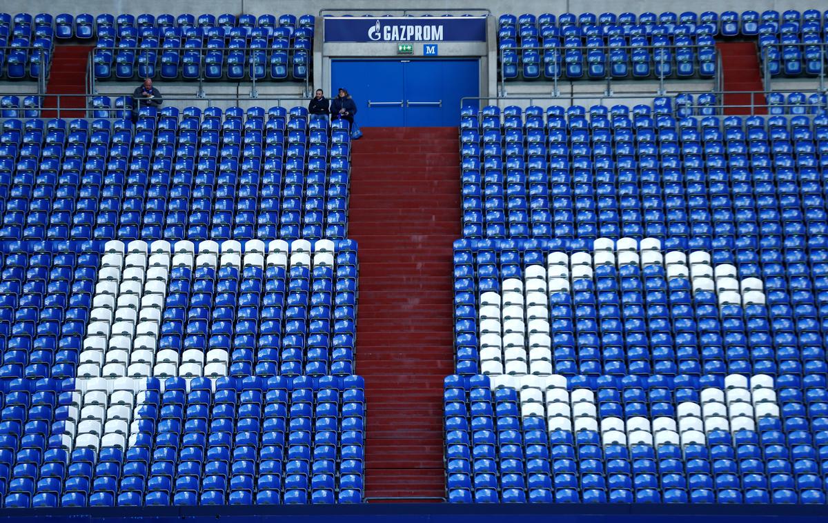 Nemčija Koronavirus | Ko se bo nemško prvenstvo nadaljevalo, bodo tribune samevale, saj bodo dvoboji potekali pred praznimi tribunami. | Foto Reuters