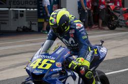 Valentino Rossi se je spet jezil #video