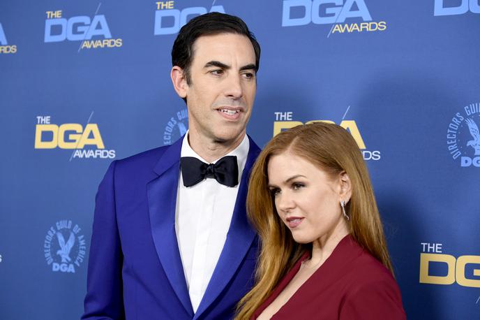 Sacha Baron Cohen Isla Fisher | Sacha Baron Cohen in Isla Fisher sta poročena od leta 2010. | Foto Getty Images