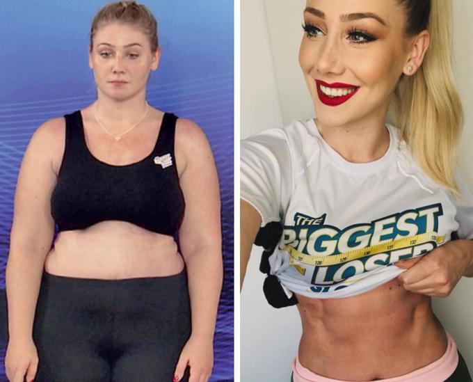 Neverjetna preobrazba: Indira Ekić na začetku in ob koncu oddaje The Biggest Loser Slovenija | Foto: Instagram & Imdb