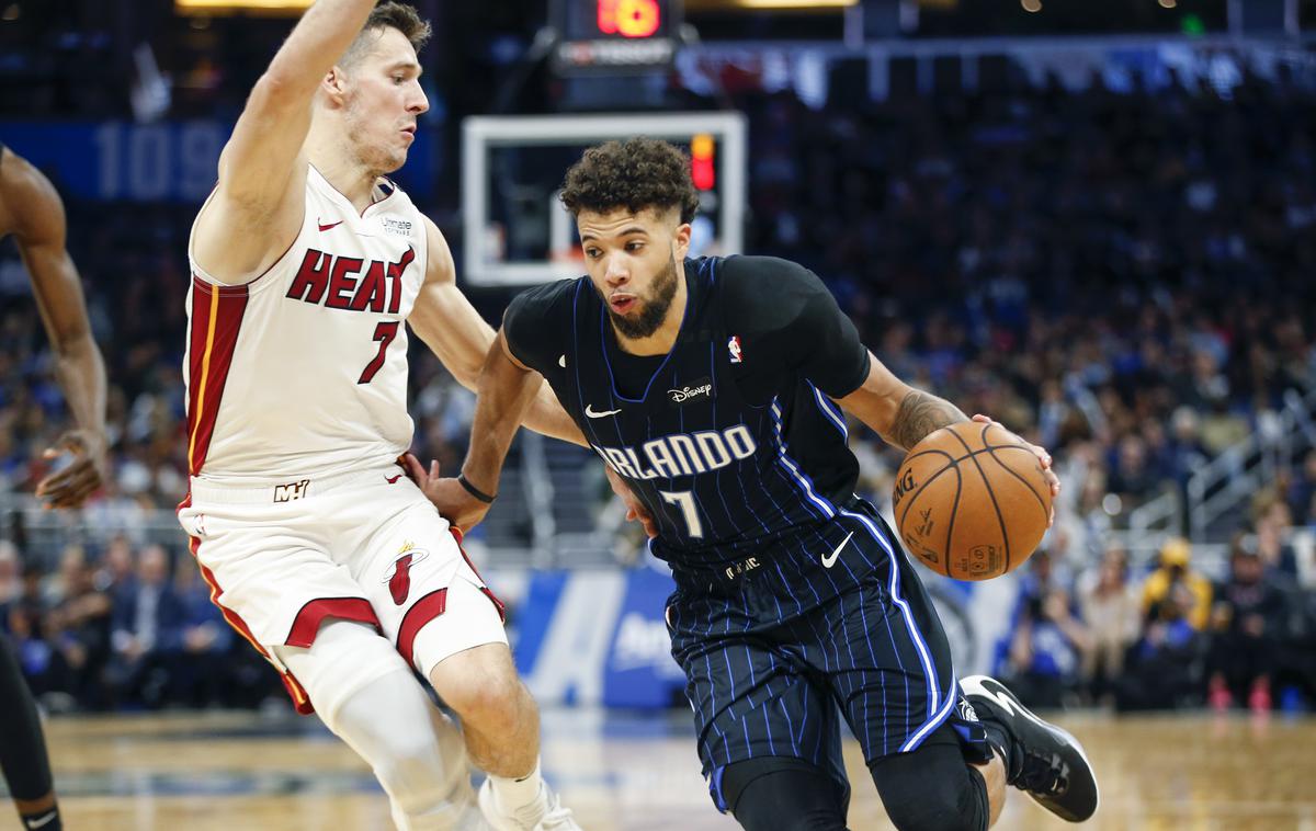 Goran Dragic | Miami je na gostovanju s 102:89 premagal Orlando. Goran Dragić je dodal 11 točk, dva skoka in dve asistenci.  | Foto Reuters